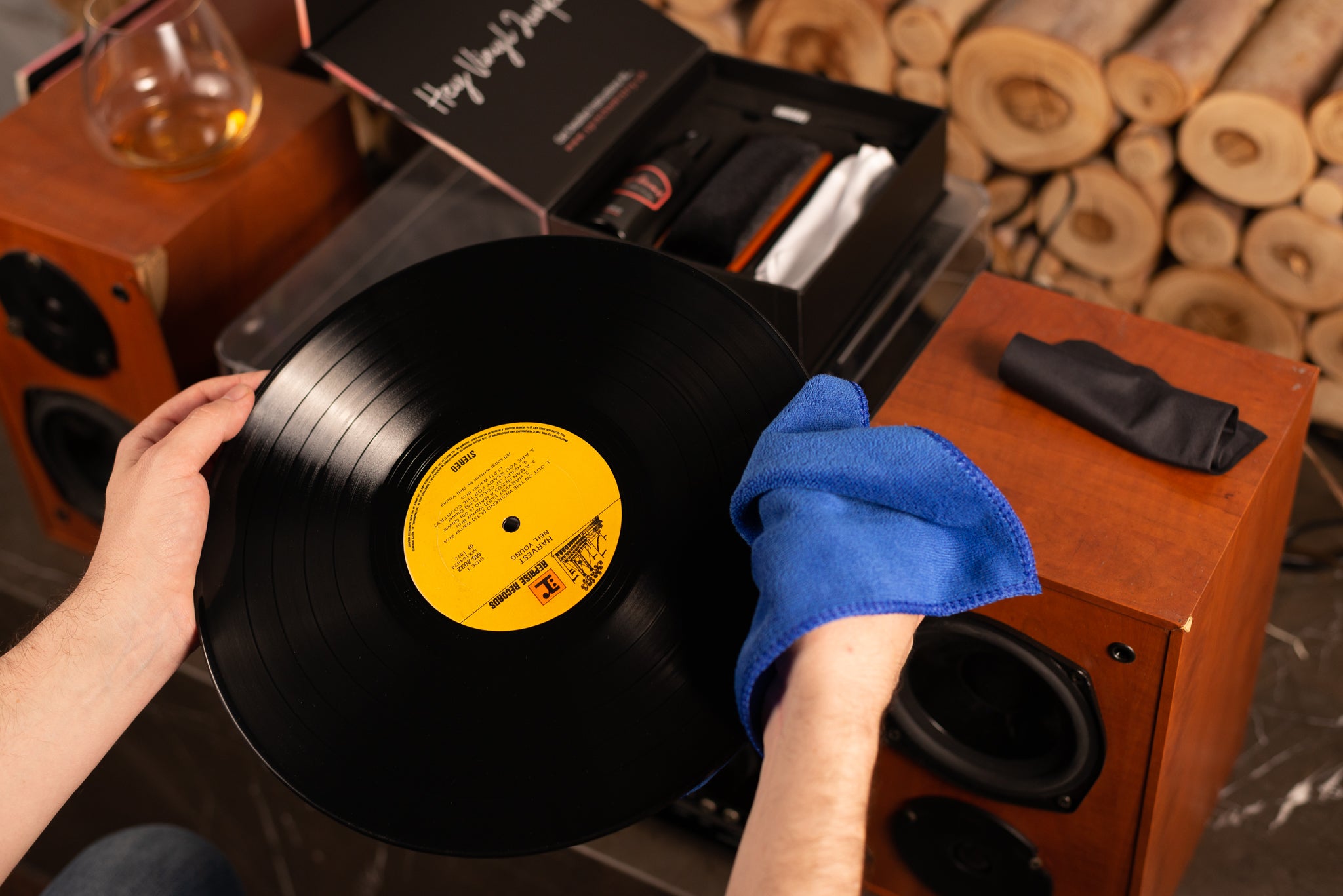 Vinyl Record Cleaning Kit (7-Piece Kit)